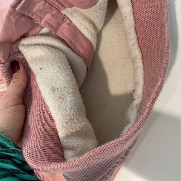 Woolrich Womens Vintage 70s 80s Full Zip Fleece Lined Vest Jacket Pink Medium - Picture 6 of 8